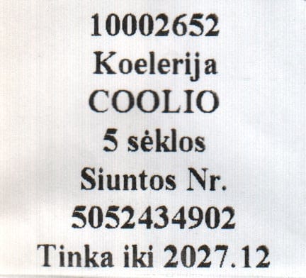 Vesihaljas haguhein "Coolio"