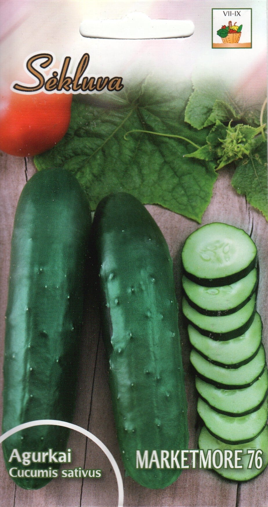 Kasvuhoonekurk "Marketmore 76"