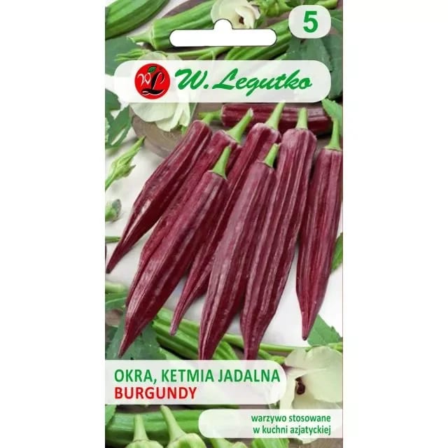 Okra "Burgundy"