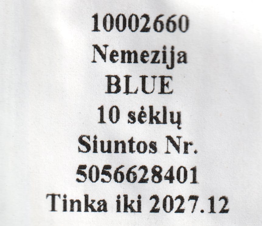 Mäginemeesia "Poetry Blue"