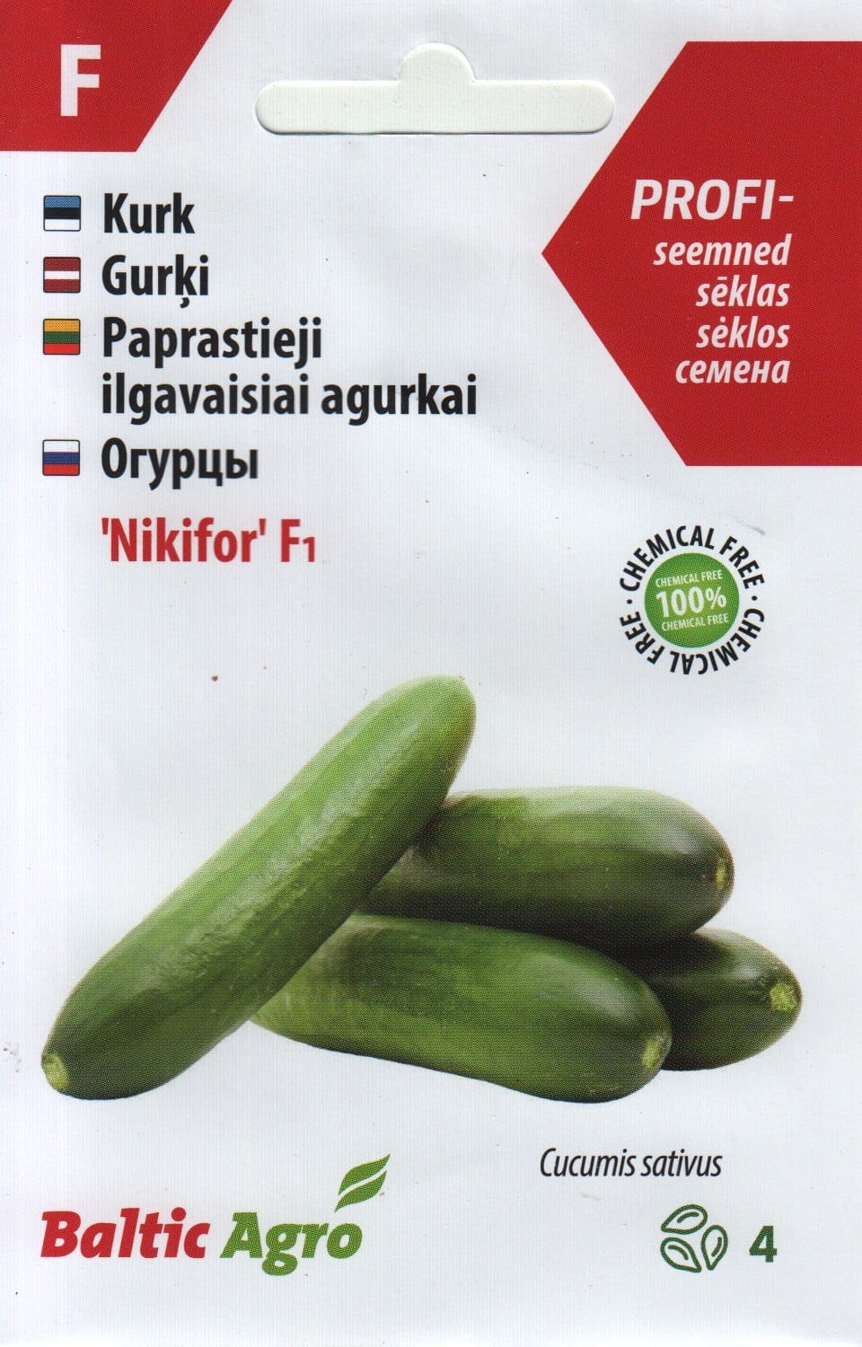 Kasvuhoonekurk "Nikifor" F1