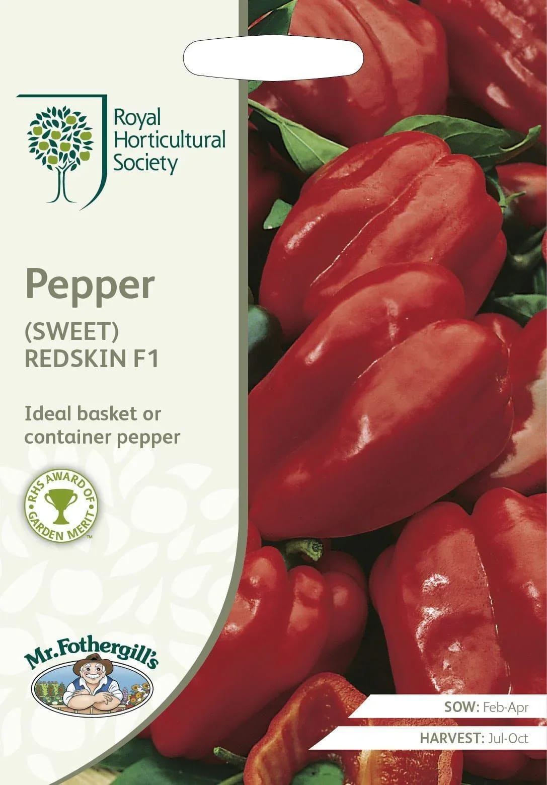 Kääbuspaprika "Redskin" F1
