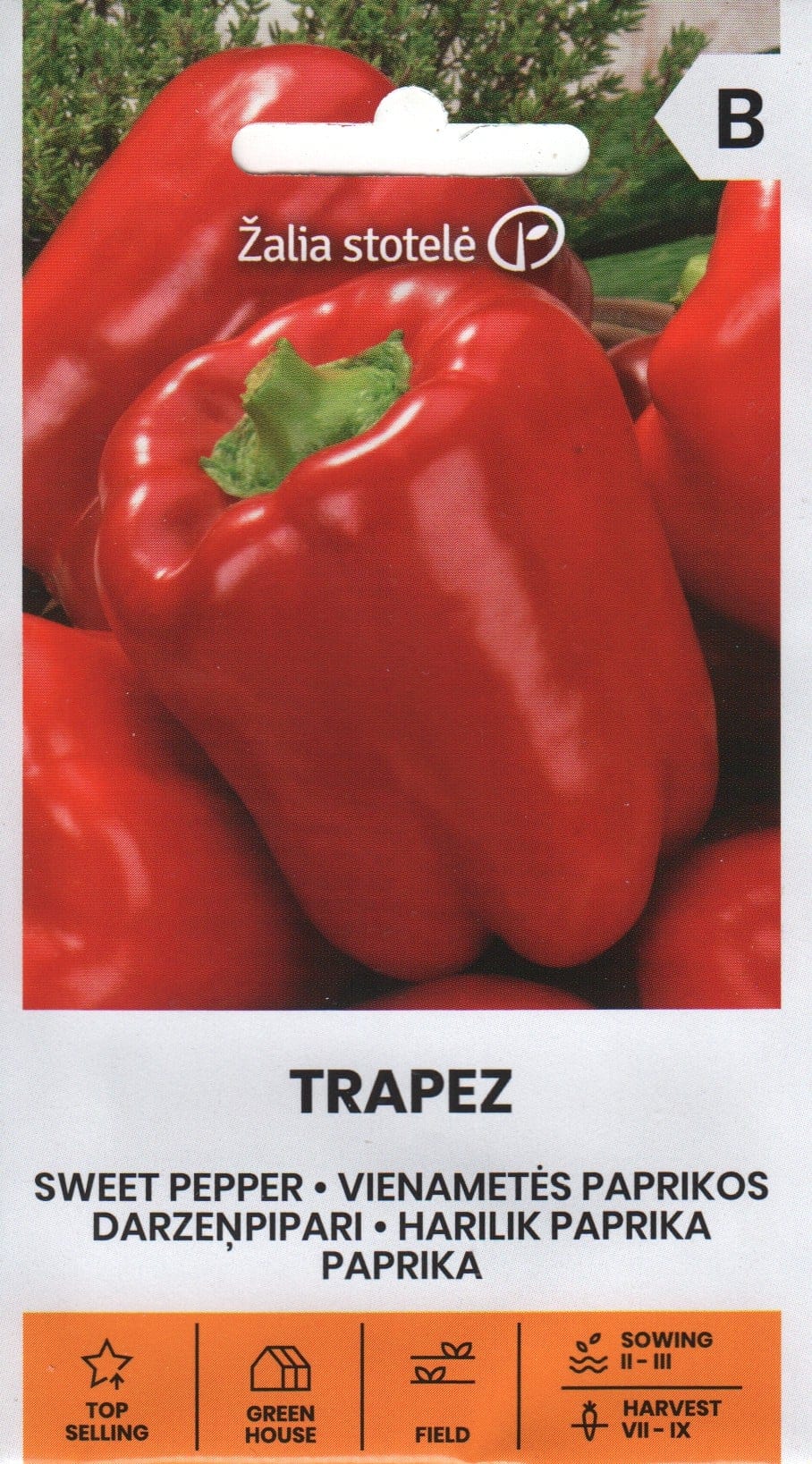 Paprika "Trapez"
