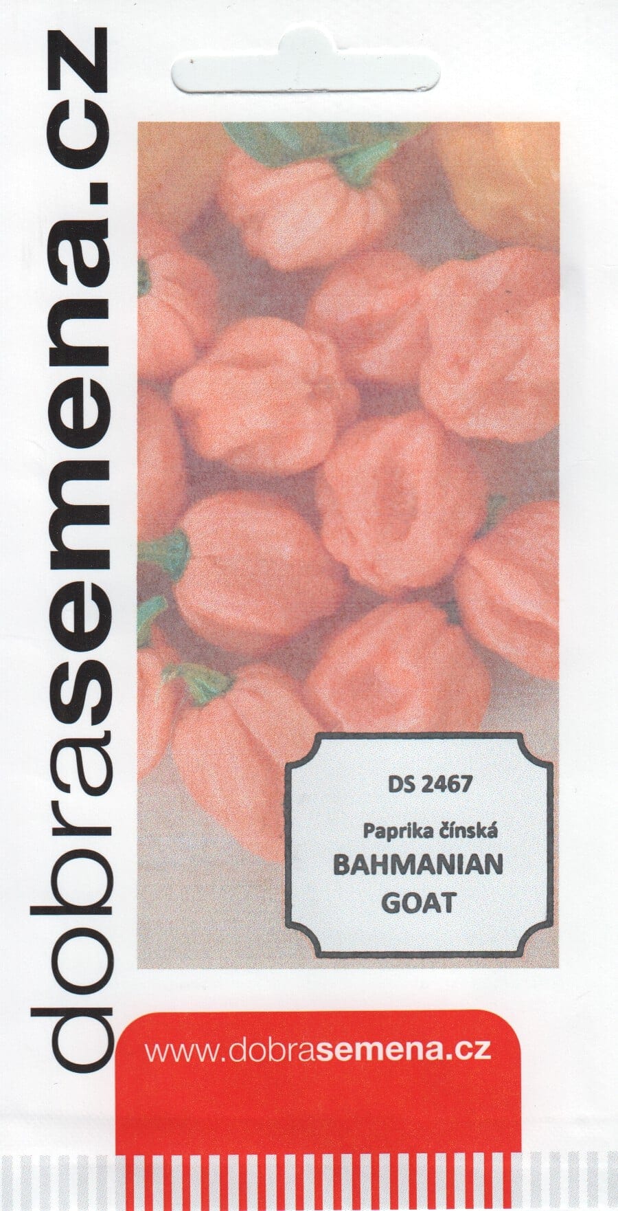 Kariibi paprika "Bahmanian Goat"
