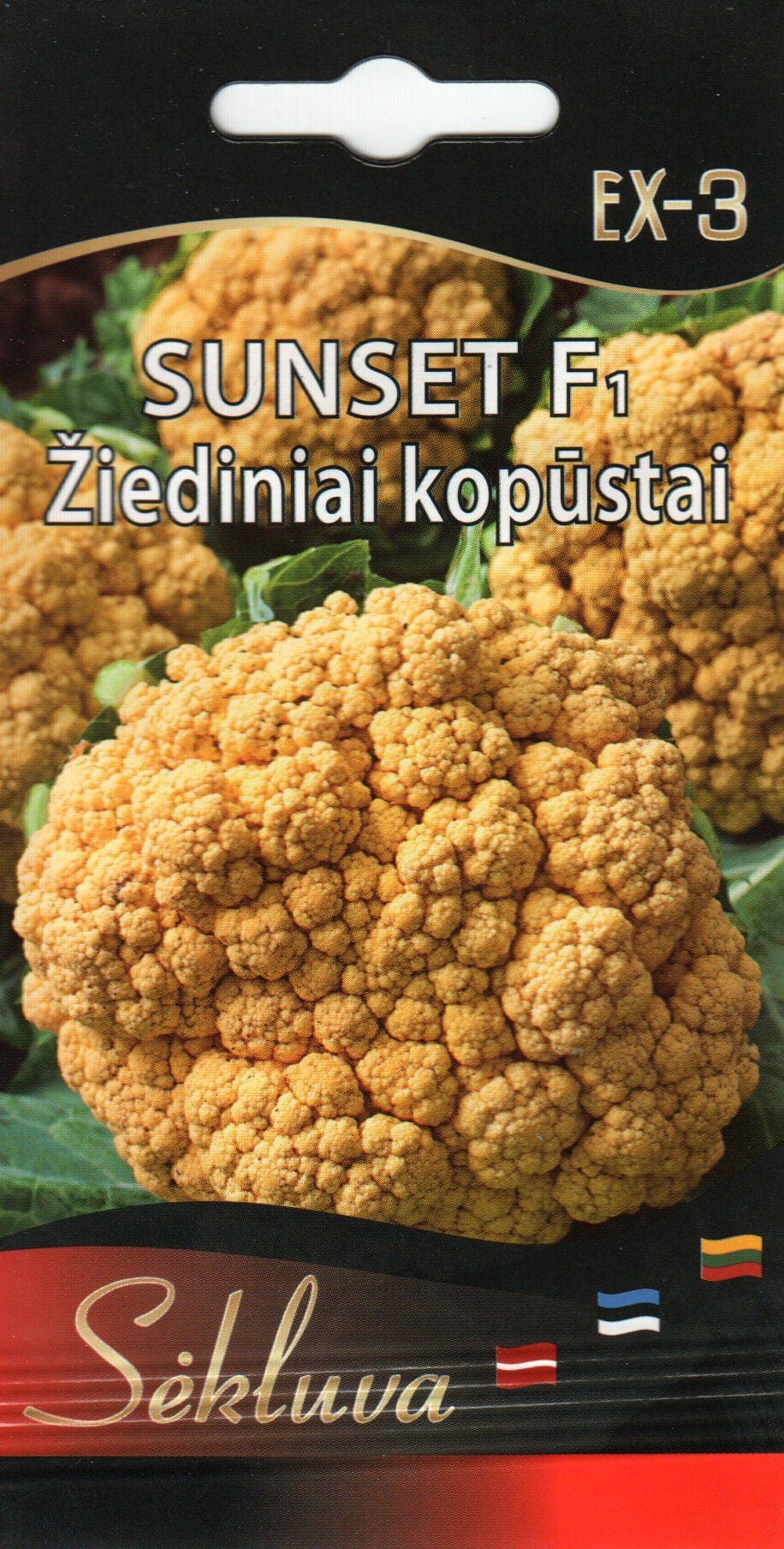 Lillkapsas "Sunset" F1