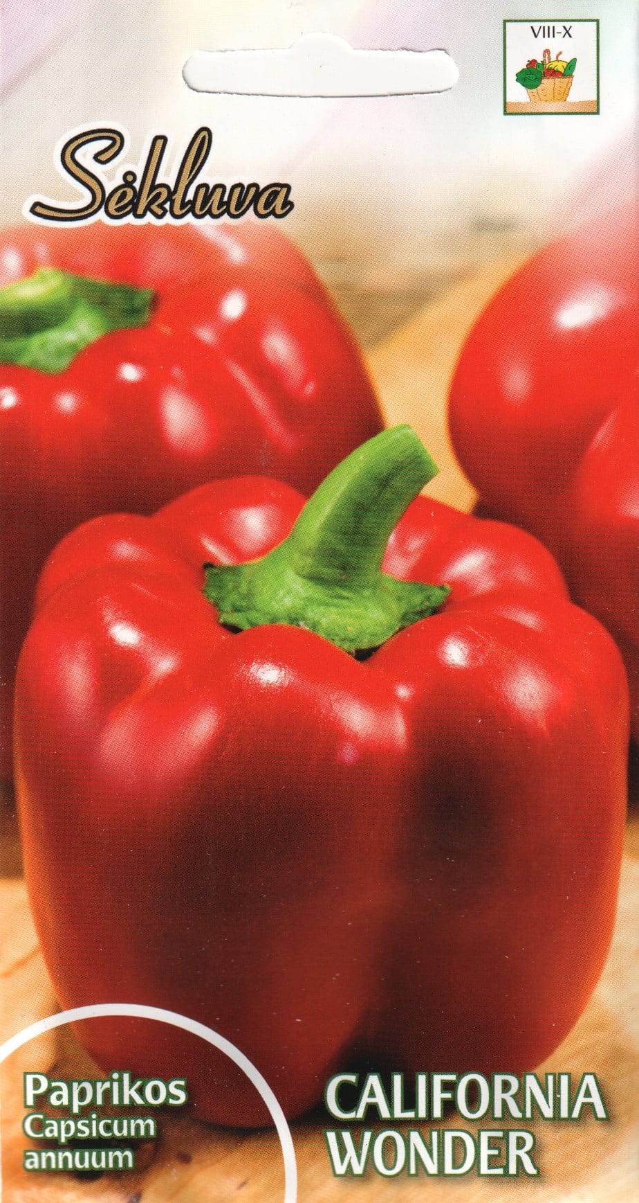 Paprika "California Wonder"