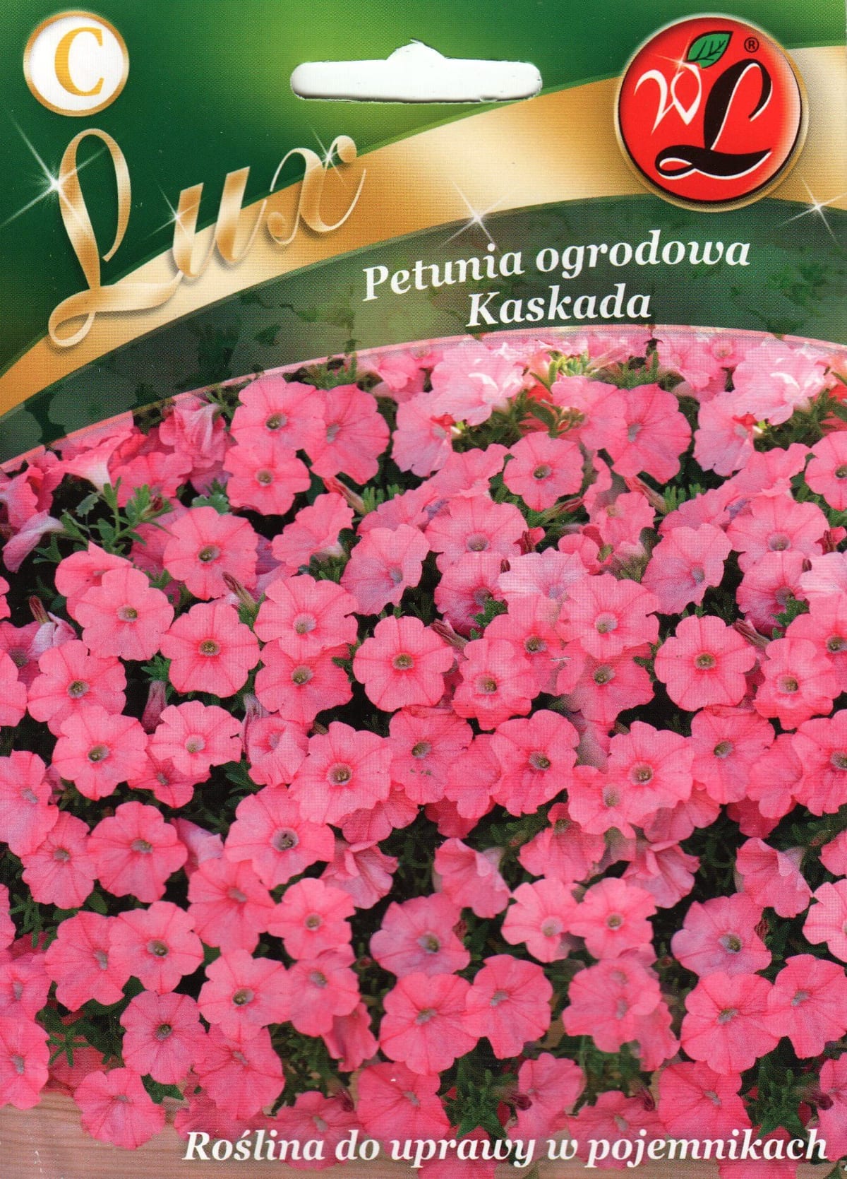Ripp-petuunia erk-roosa