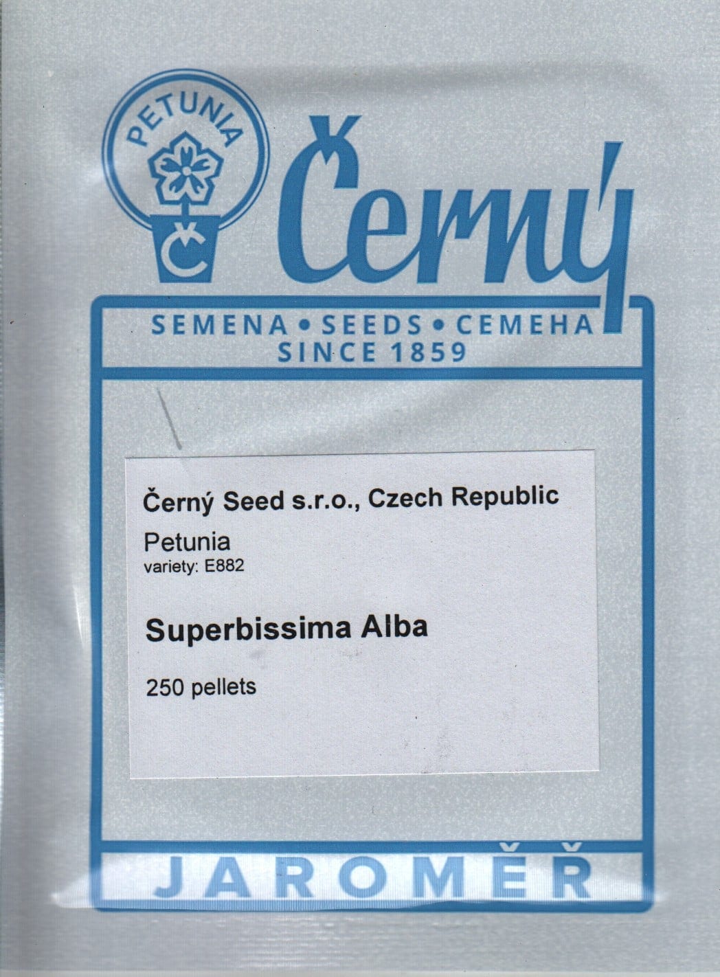 Petuunia "Superbissima Alba" F1