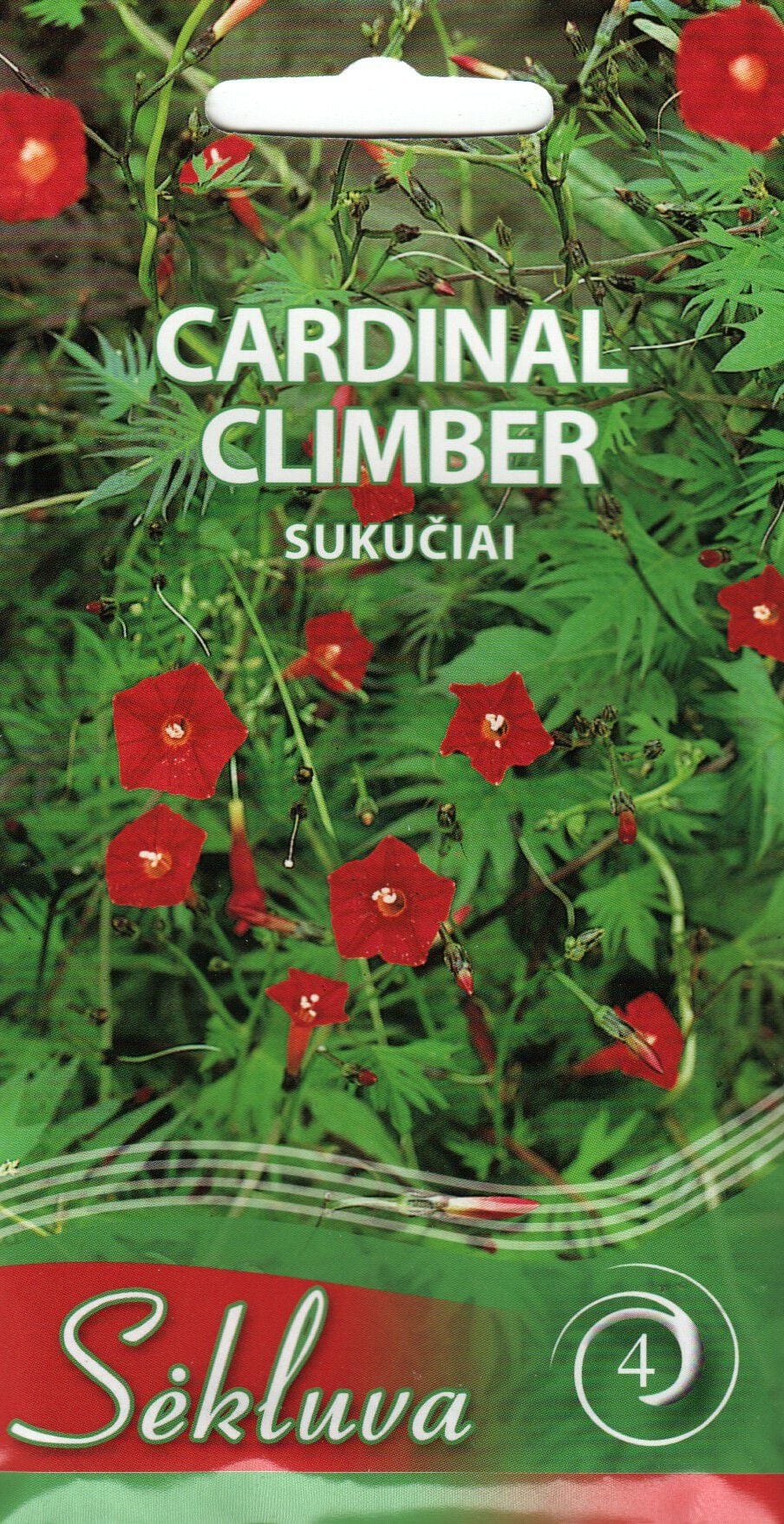 Sulgjas lehtertapp "Cardinal Climber"