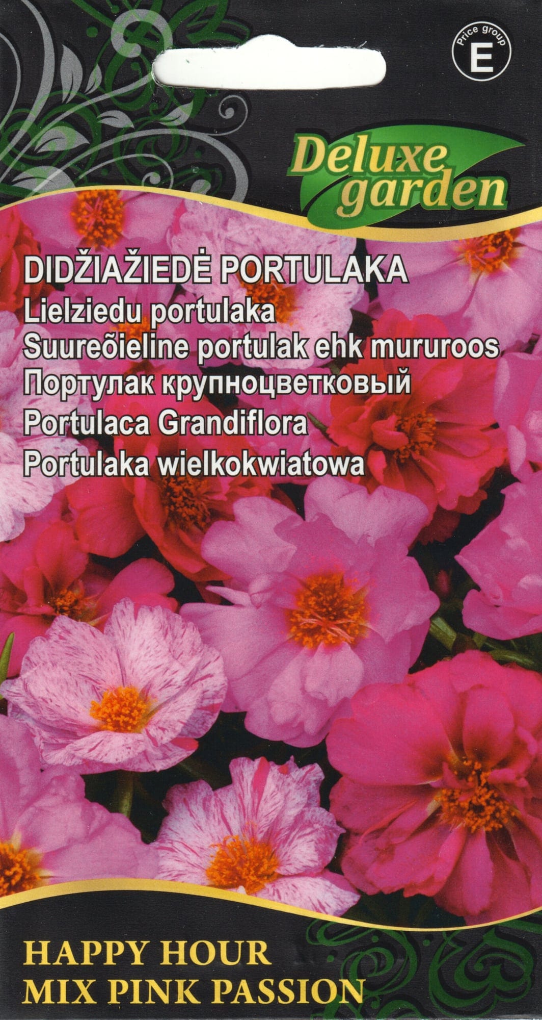 Suureõieline portulak "Happy Hour Mix Pink Passion"