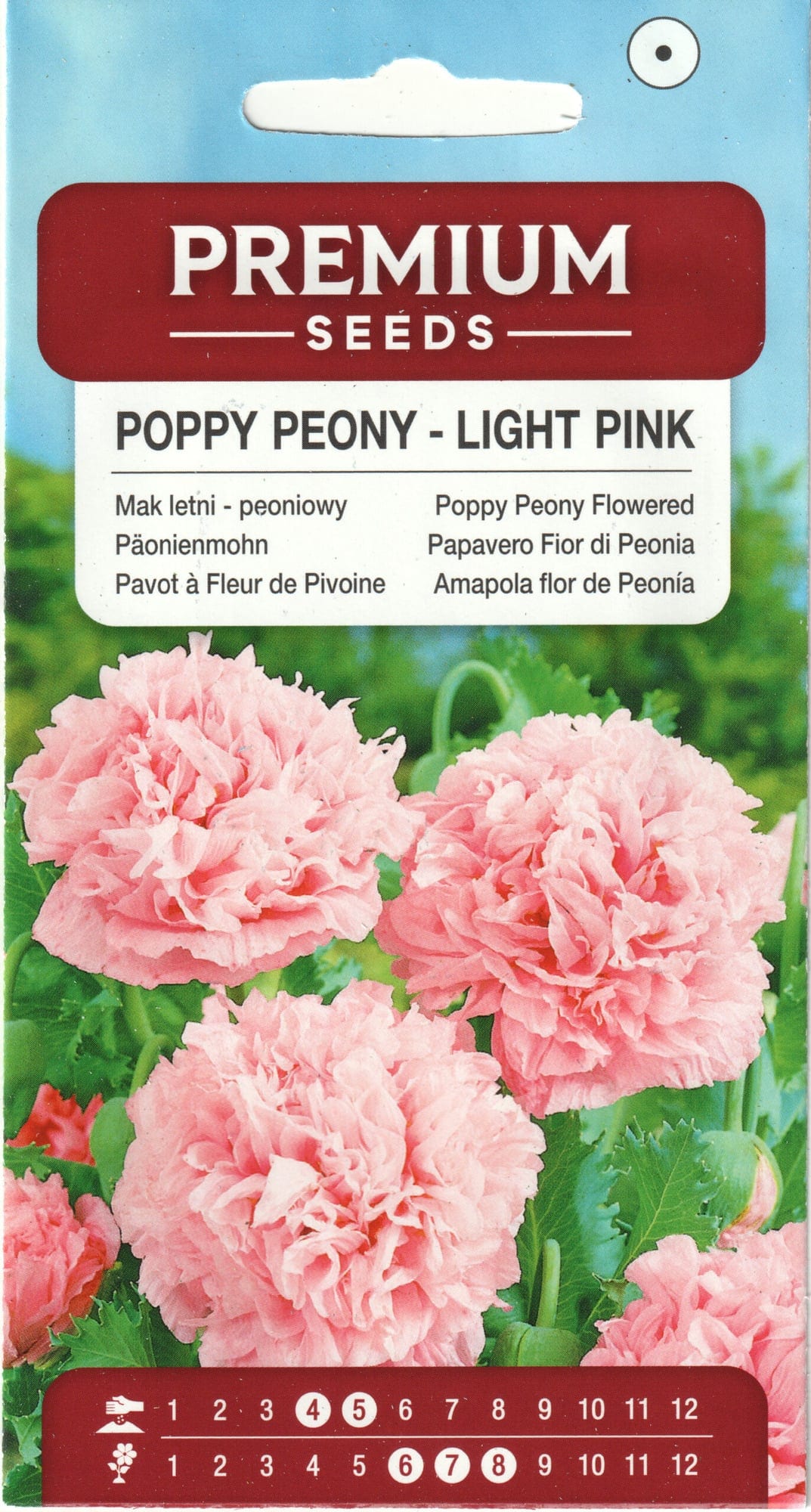 Pojengiõieline unimagun  "Light Pink"
