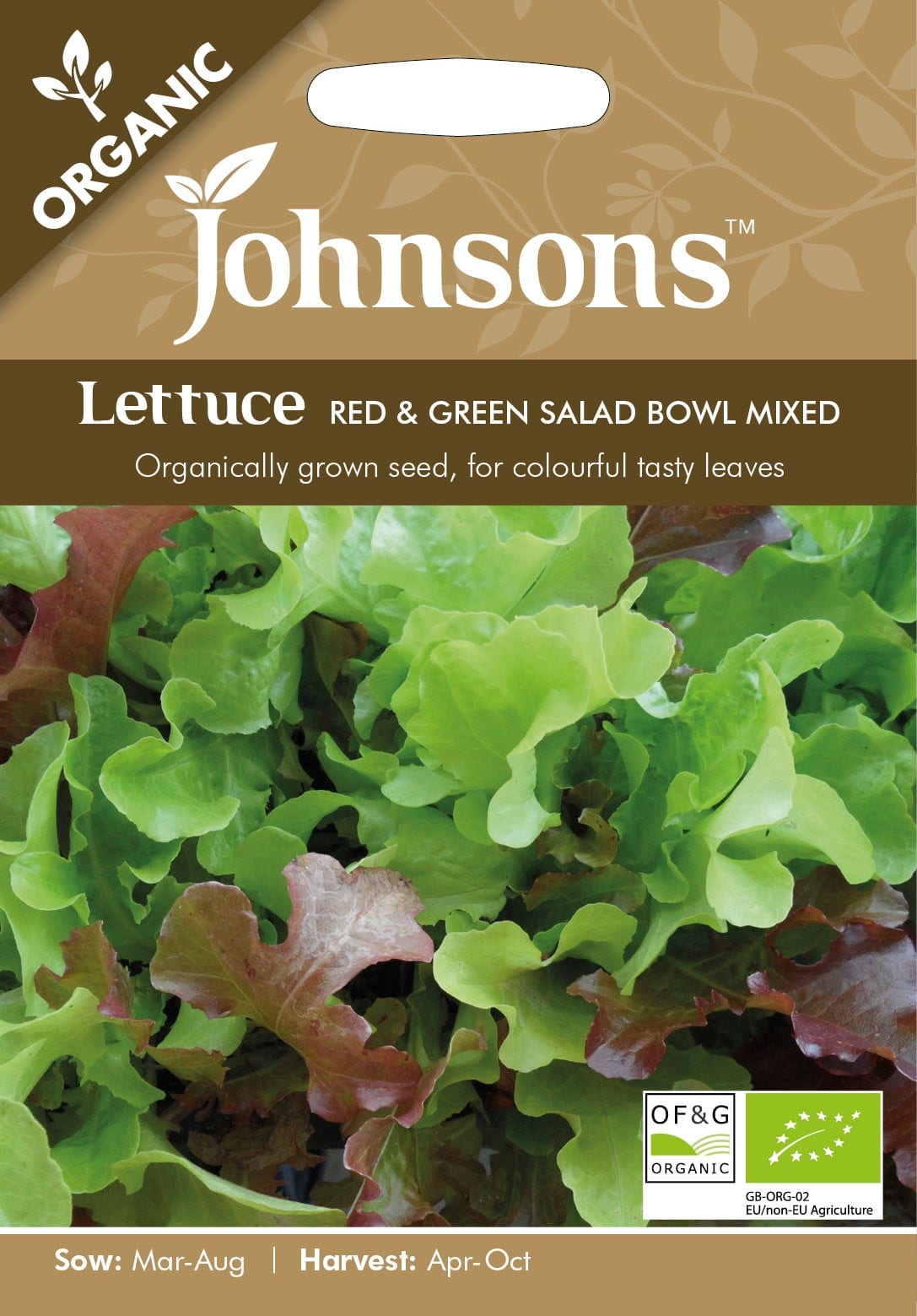 Lehtsalat "Red and Green Salad Bowl Mixed"