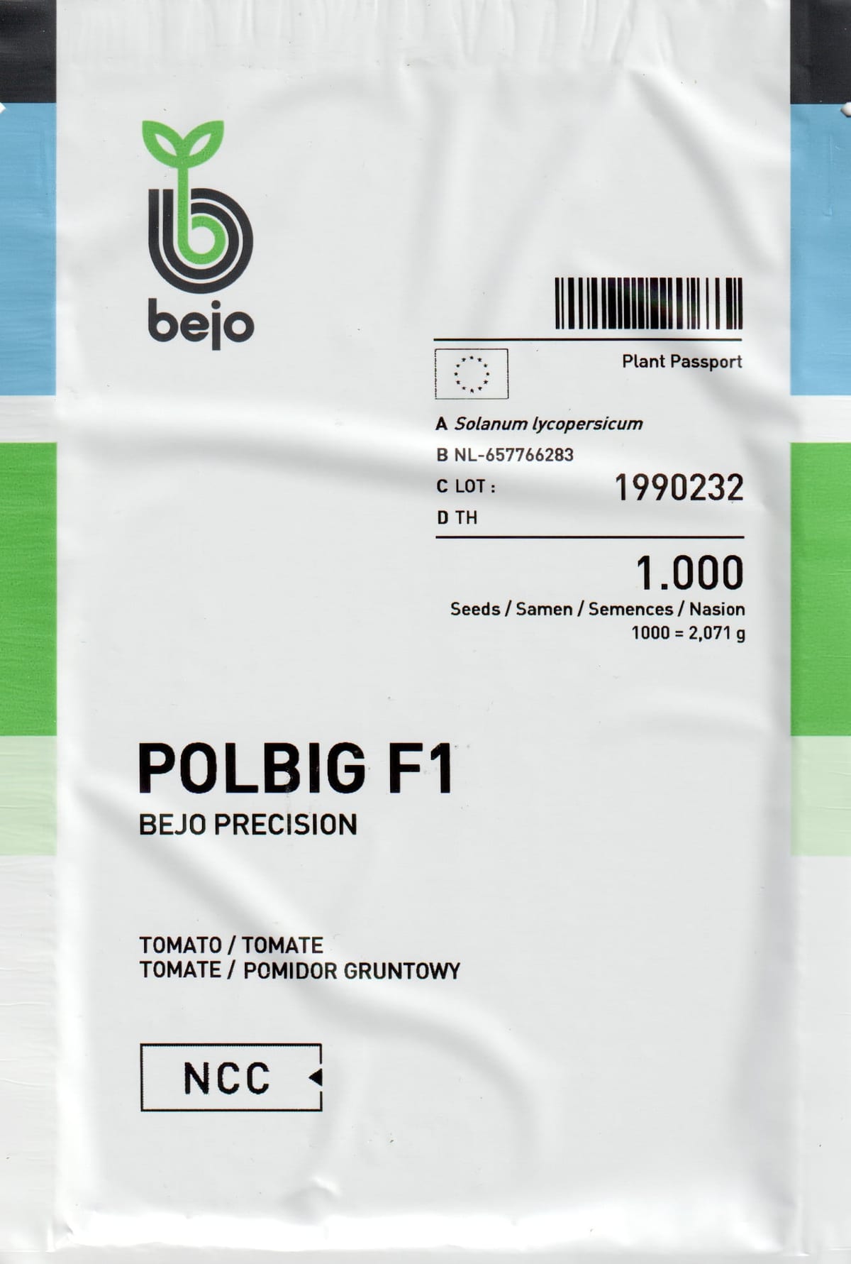 Tomat "Polbig"F1 1000 seemet