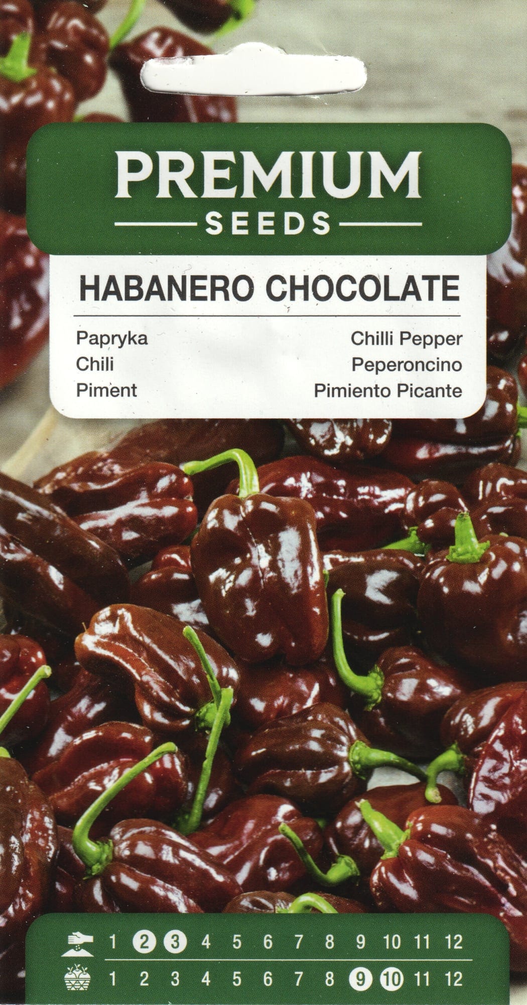 Kariibi paprika "Habanero Chocolate"