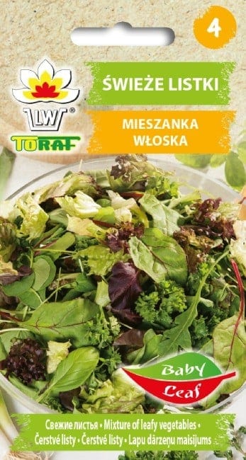 Salatitaimede mahe segu - Baby Leaf