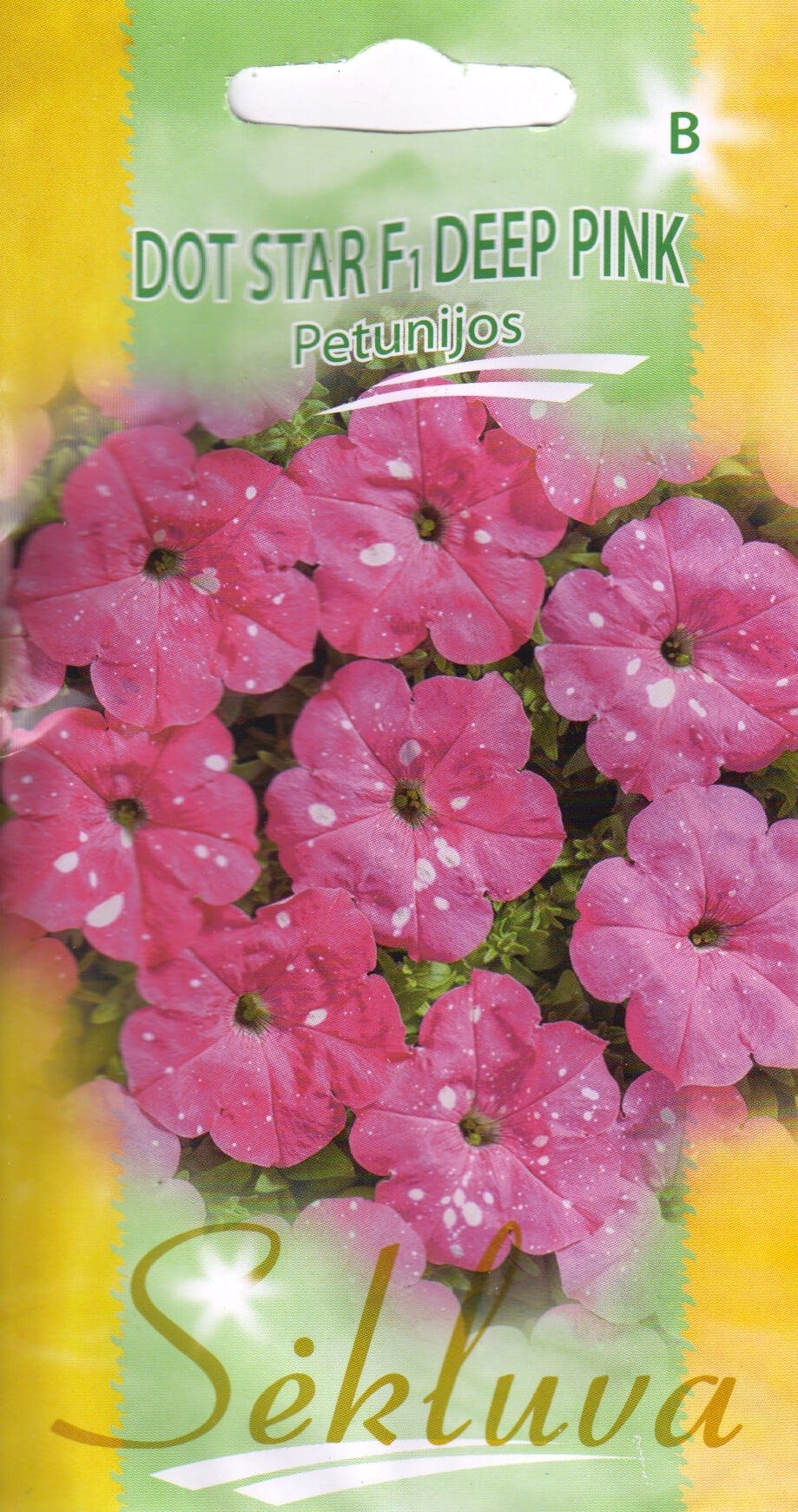 Petuunia "Dot Star Deep Pink" F1
