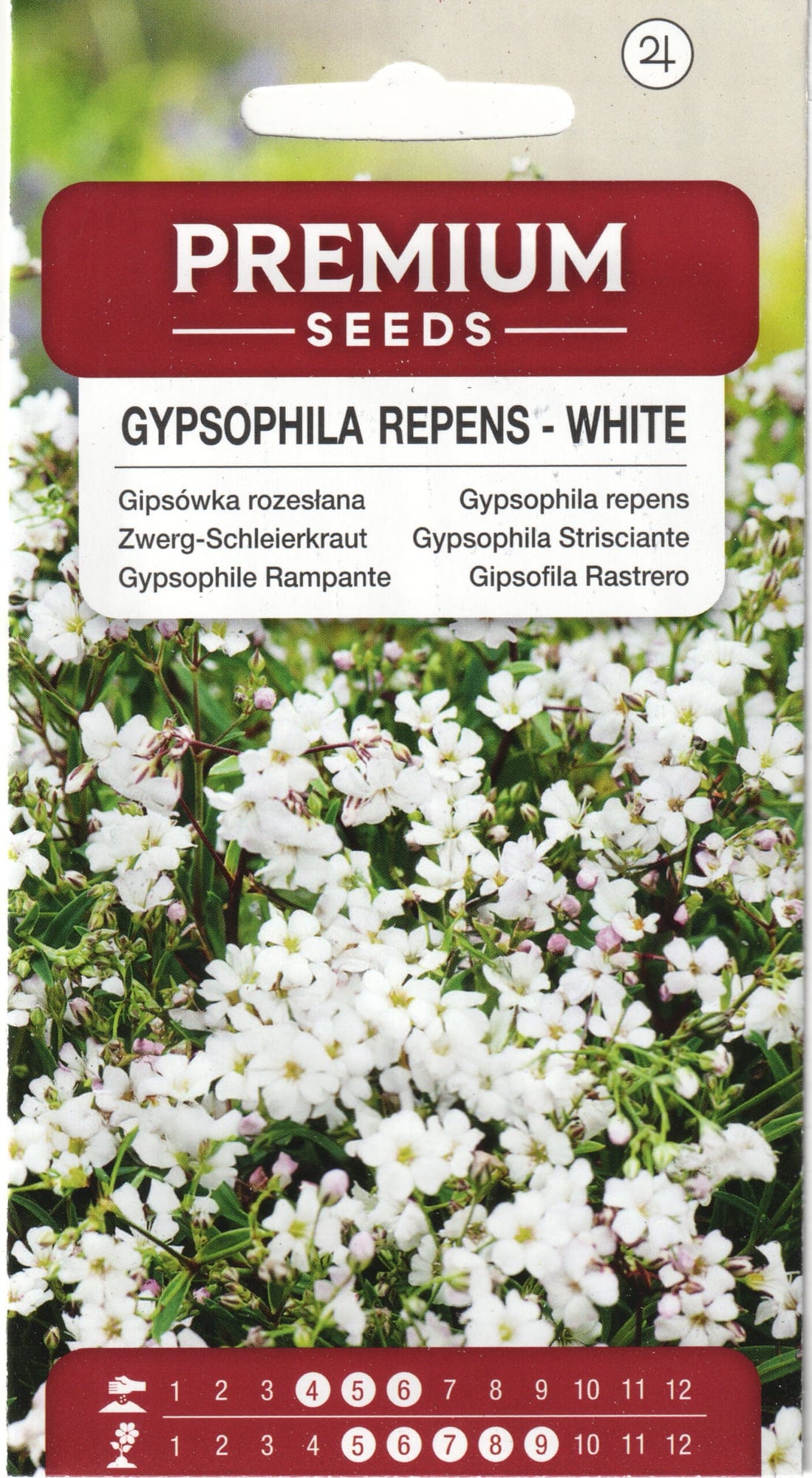 Roomav kipslill "White"