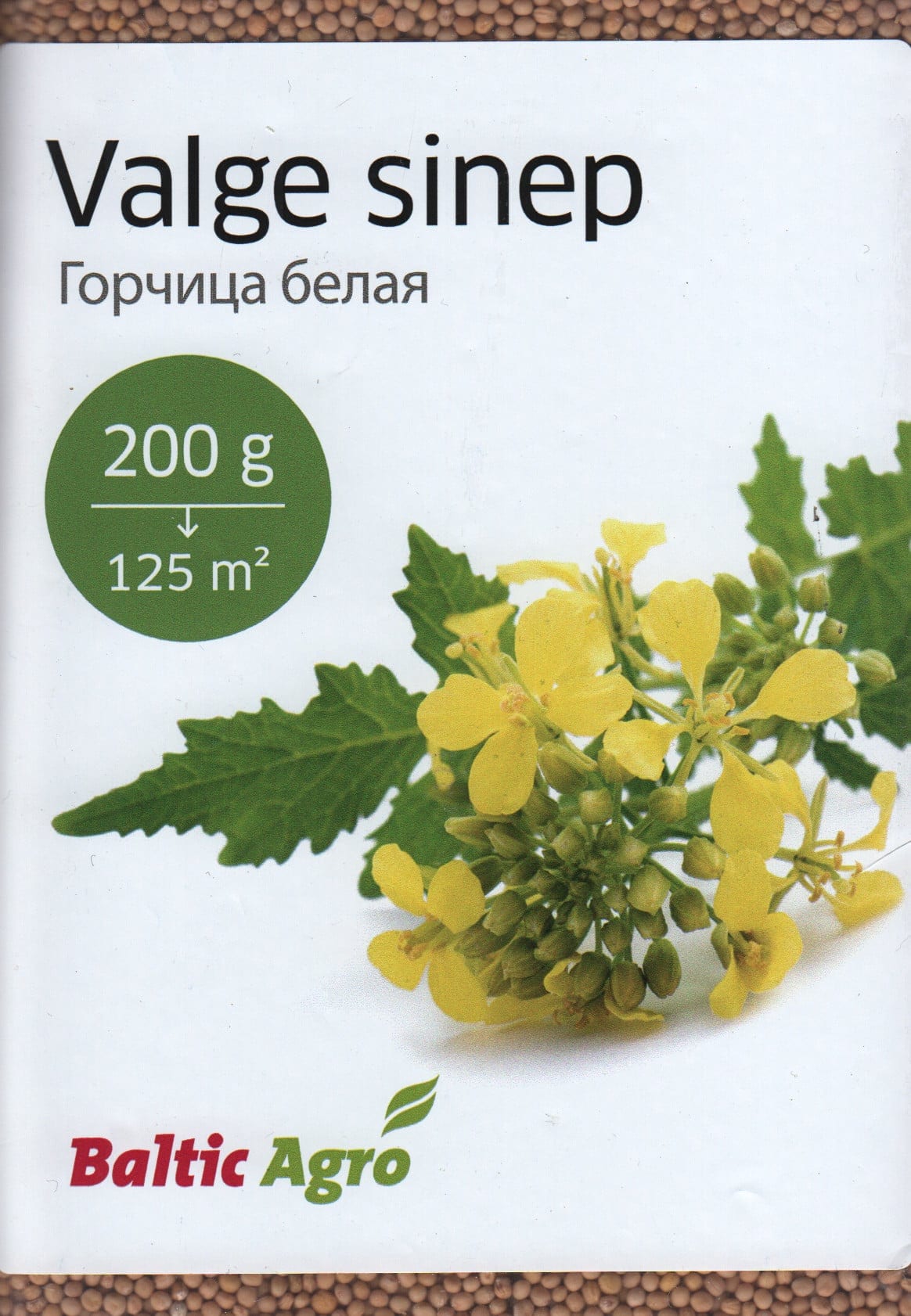 Valge sinep "Sinex" 200 grammi
