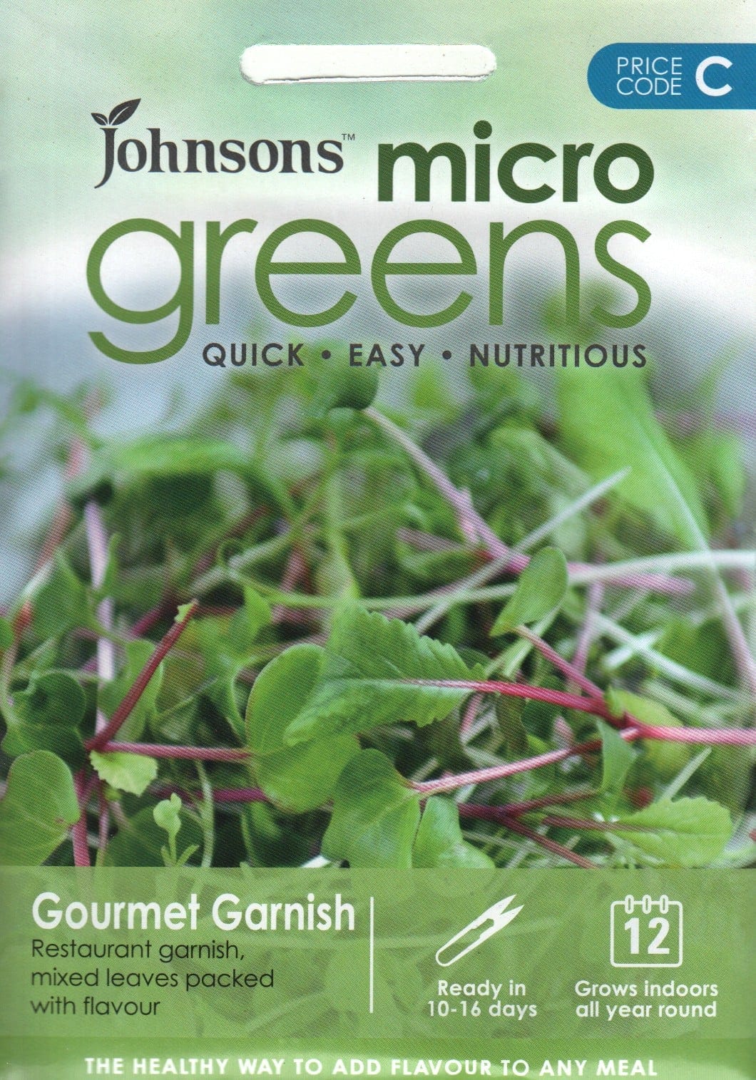 Salat-idandite segu "Gourmet Garnish" - micro greens